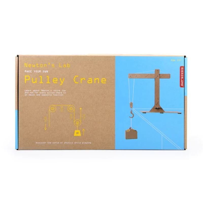 Kikkerland – Newton’s Lab Pulley Crane Kit