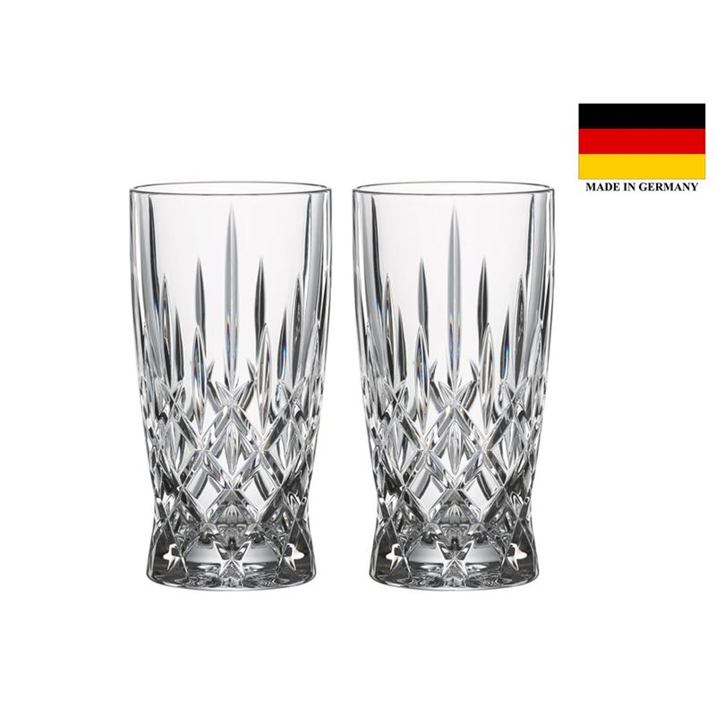Nachtmann Crystal – Barista Noblesse Latte Macchiato 350ml Set of 2 (Made in Germany)