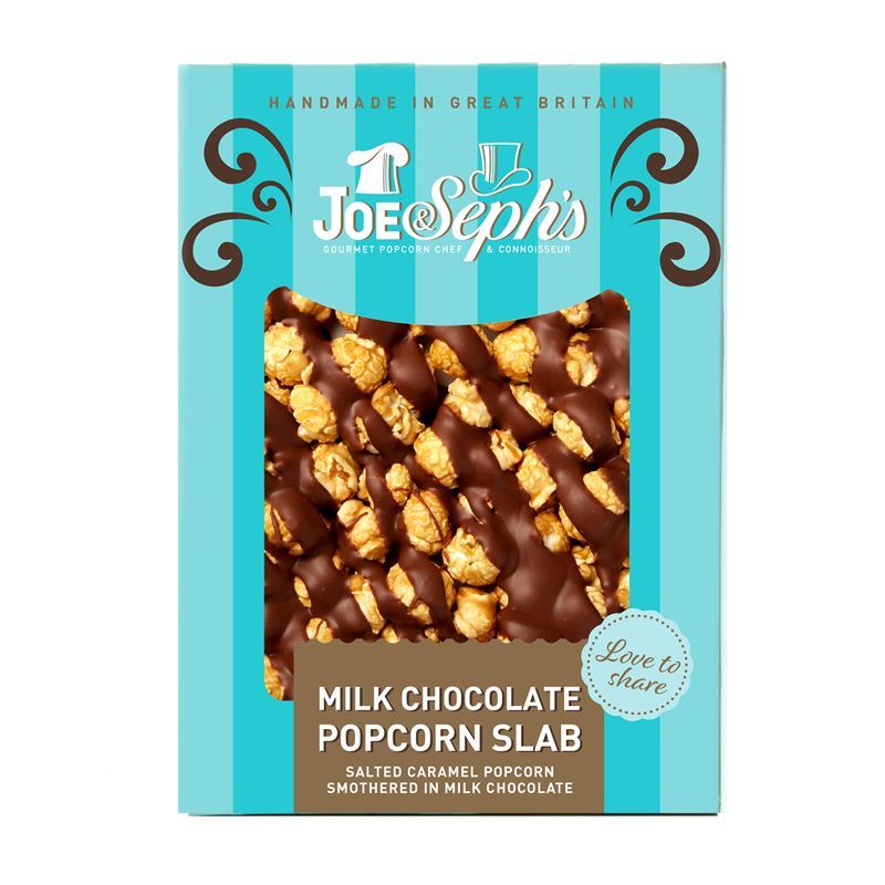 Joe & Seph’s – Milk Chocolate Popcorn Slab 115g