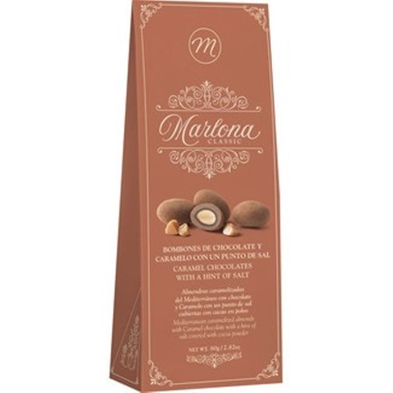 Mi & Cu – Marlona Salted Caramel Almond Chocolate 80g (Made in Spain)