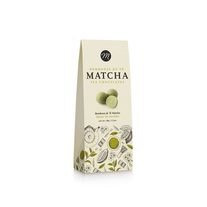 Mi & Cu – Tea Chocolates Matcha Tea Chocolate 100g (Made in Spain)