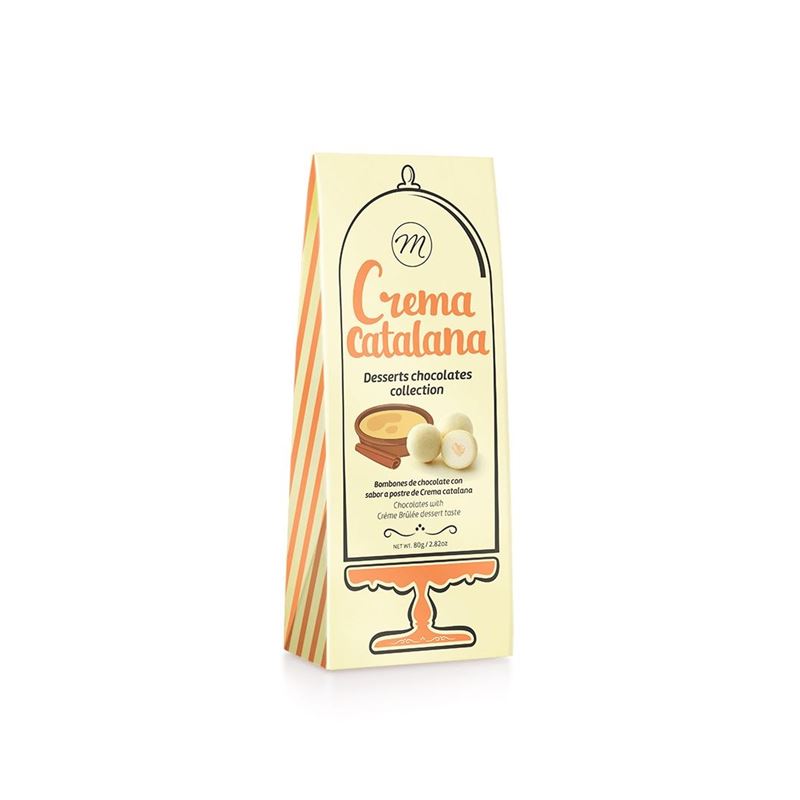 Mi & Cu – Desserts Collection Creme Brulee Chocolate 80g (Made in Spain)