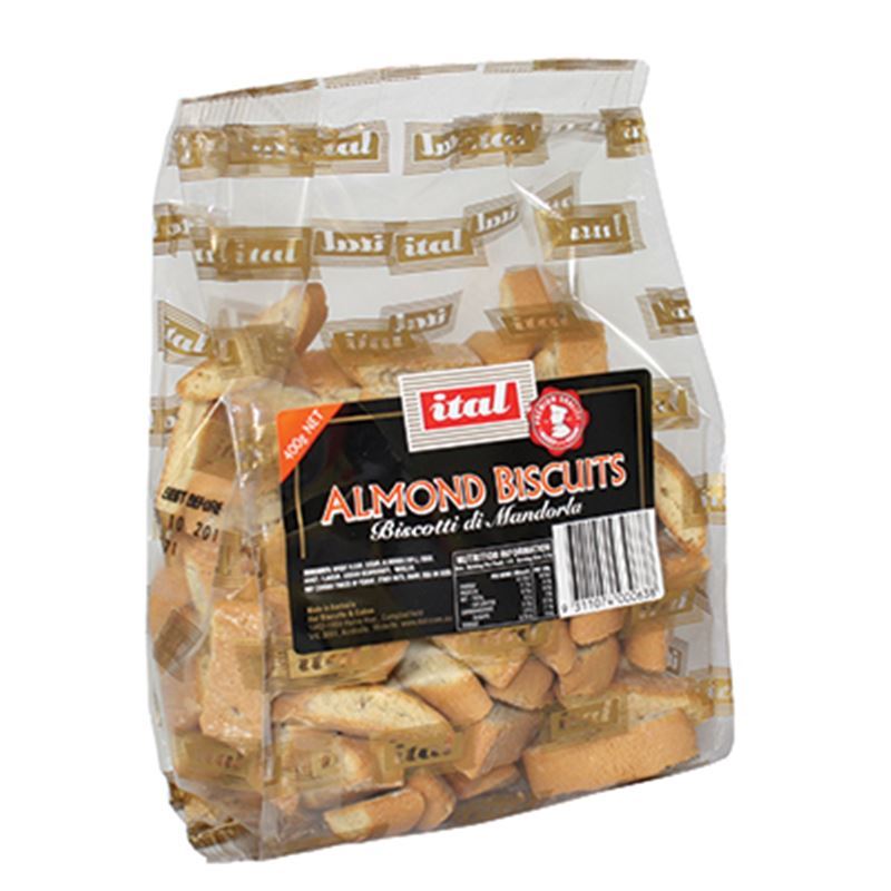 ITAL – Almond Biscotti 400g (Made in Australia)