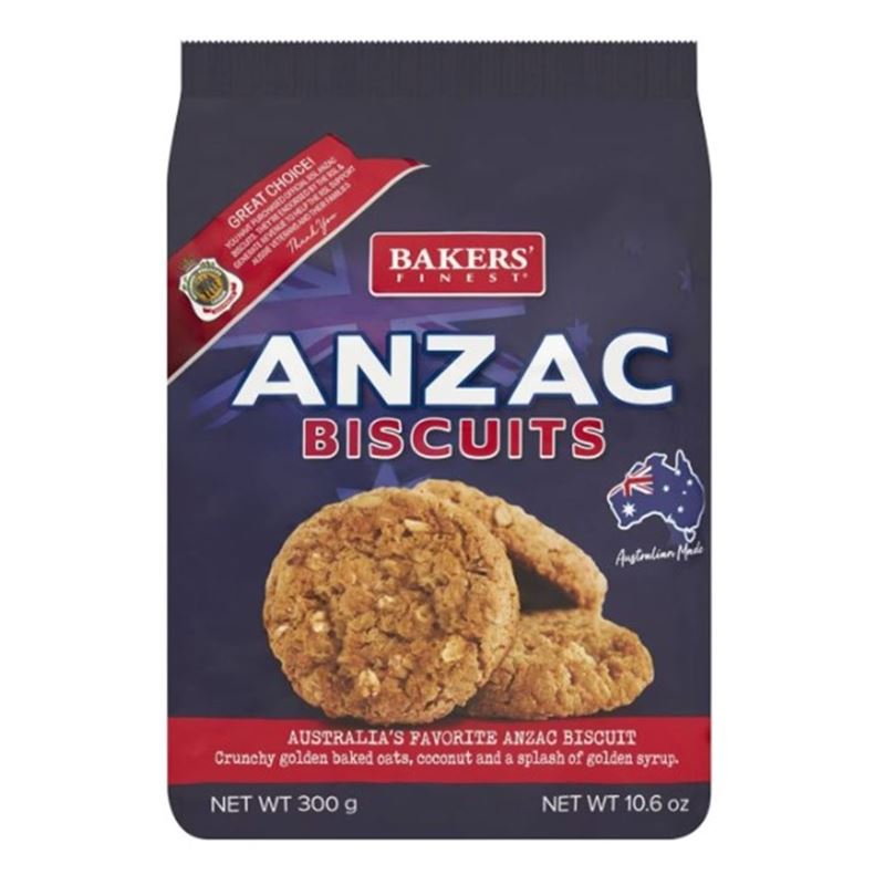 Baker’s Finest by Ital – Anzac Biscuits 300g (Made in Australia)