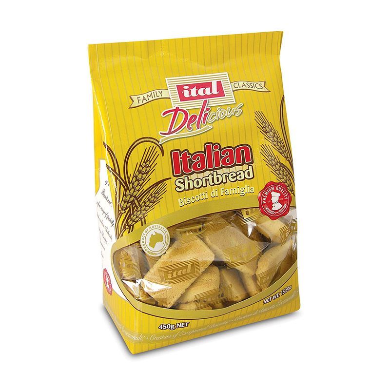 ITAL – Family Classics Delicious Italian Shortbread Biscuits VALUE PACK 450g