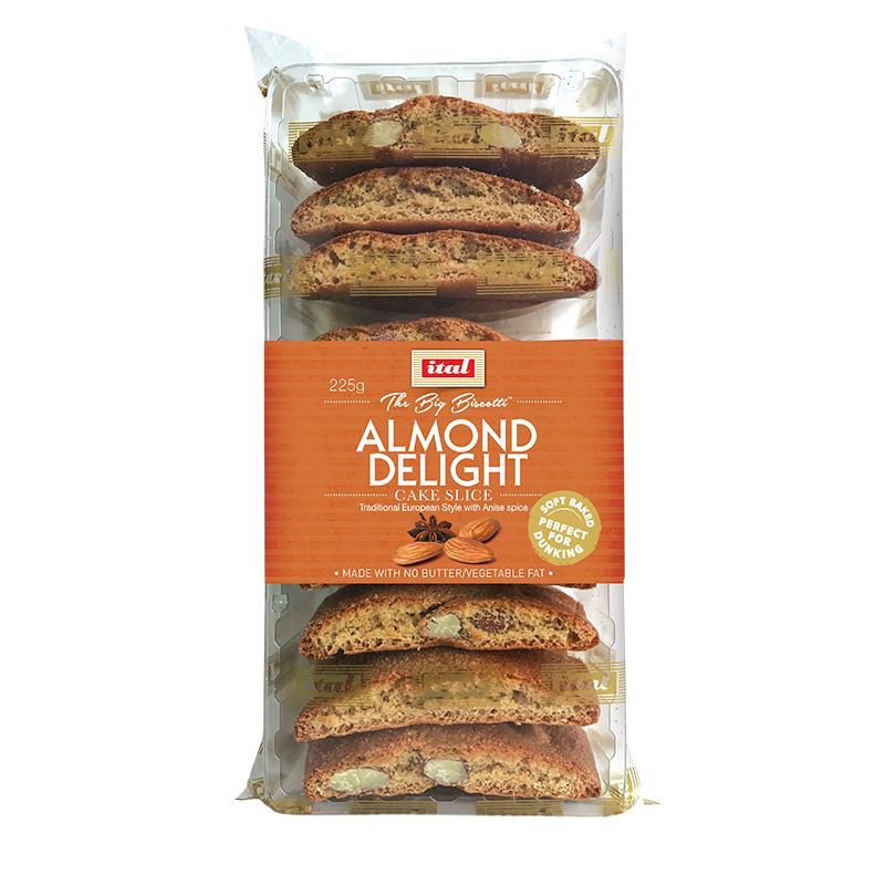 ITAL – The Big Biscotti Almond Delight 225g (Made in Australia)
