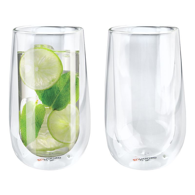 Zuhause – Club Glass Double Wall 450ml Cocktail Glasses Set of 2