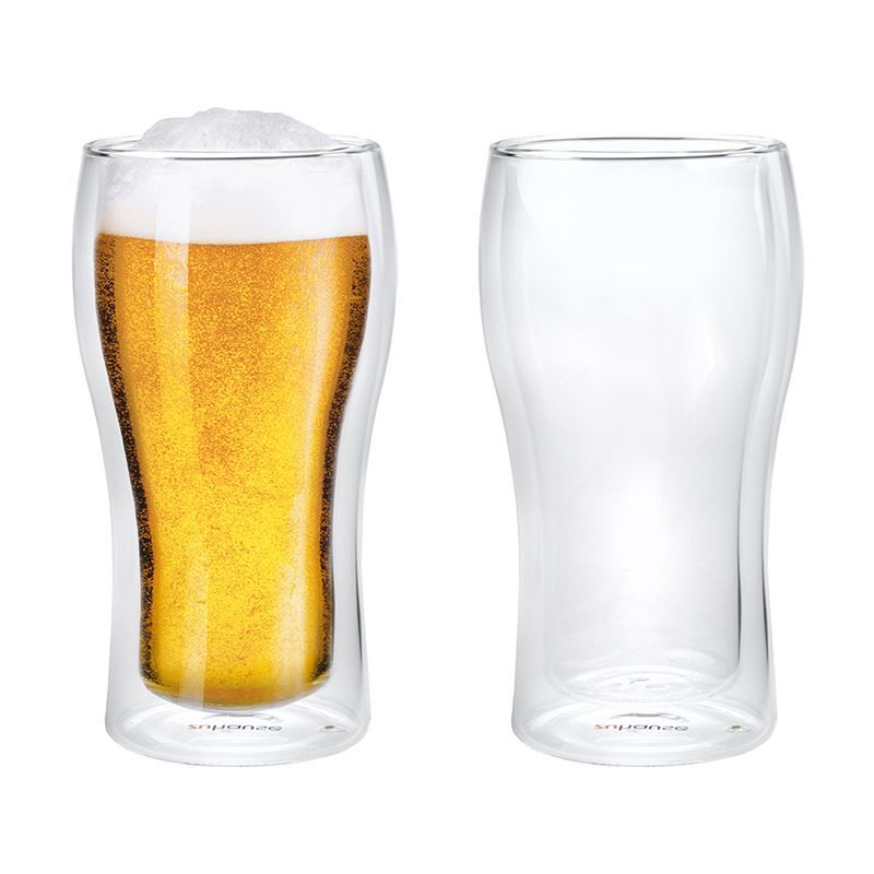 Zuhause – Club Glass Double Wall 570ml Lager Beer Set of 2
