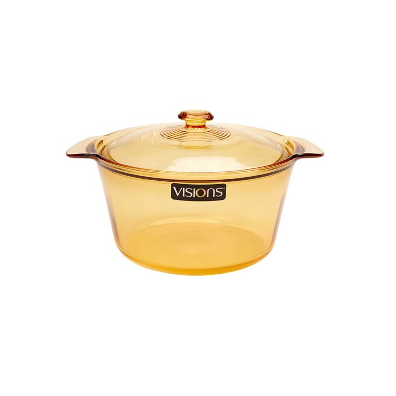 Visions – Flair Pyroceram Covered Casserole 5.5Ltr