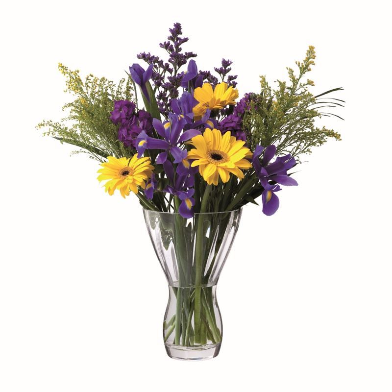 Dartington – Florabundance Crystal Bouquet Vase 24cm (Handmade in England)