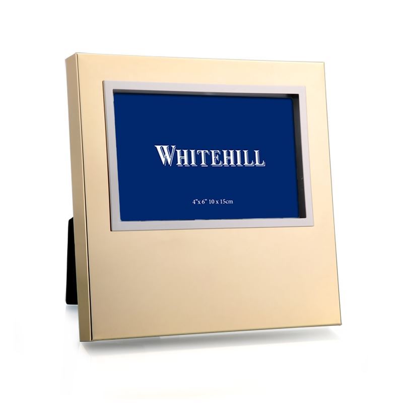 Whitehill – Uptown Gold Finish Photo Frame 10x15cm
