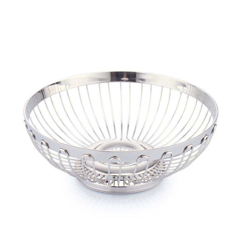 Whitehill – Stainless Steel Round Basket 18cm – Victoria's Basement