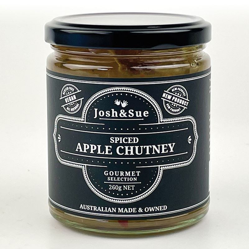 Josh & Sue – Spiced Apple Chutney 260g (Made in Australia)