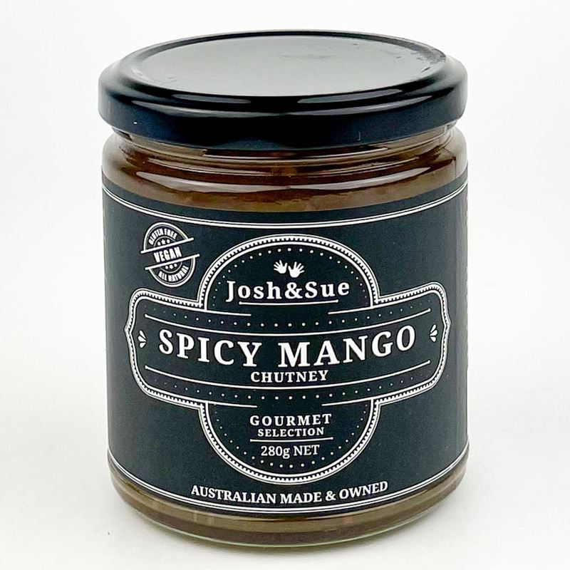 Josh & Sue – Spicy Mango Chutney 280g (Made in Australia)