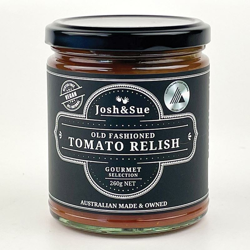 Josh & Sue – Old Fashioned Tomato Relish 260g (Made in Australia)