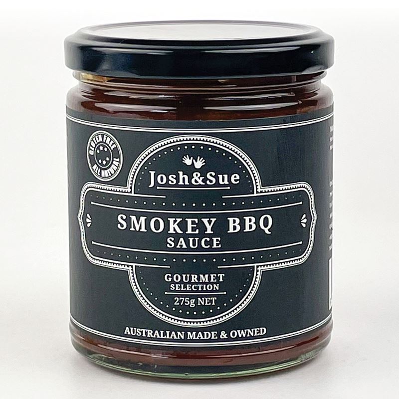 Josh & Sue – Smokey BBQ Sauce 300g (Made in Australia)