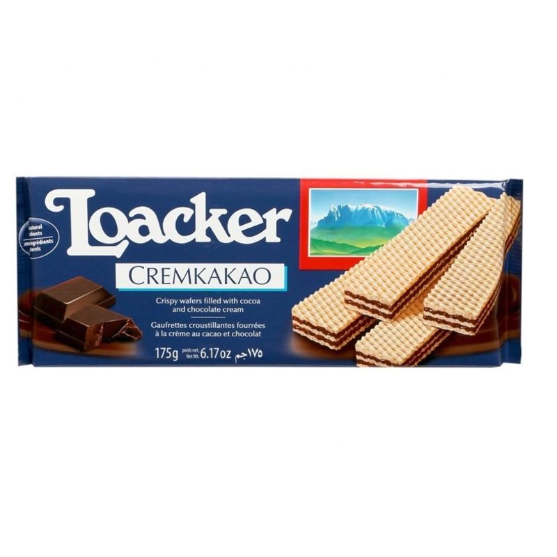 Loacker – Classic Cocoa Wafers 175g