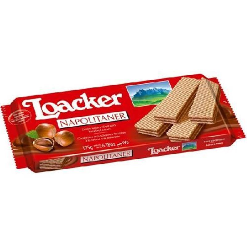 Loacker – Classic Hazelnut Napolitaner Wafers 175g