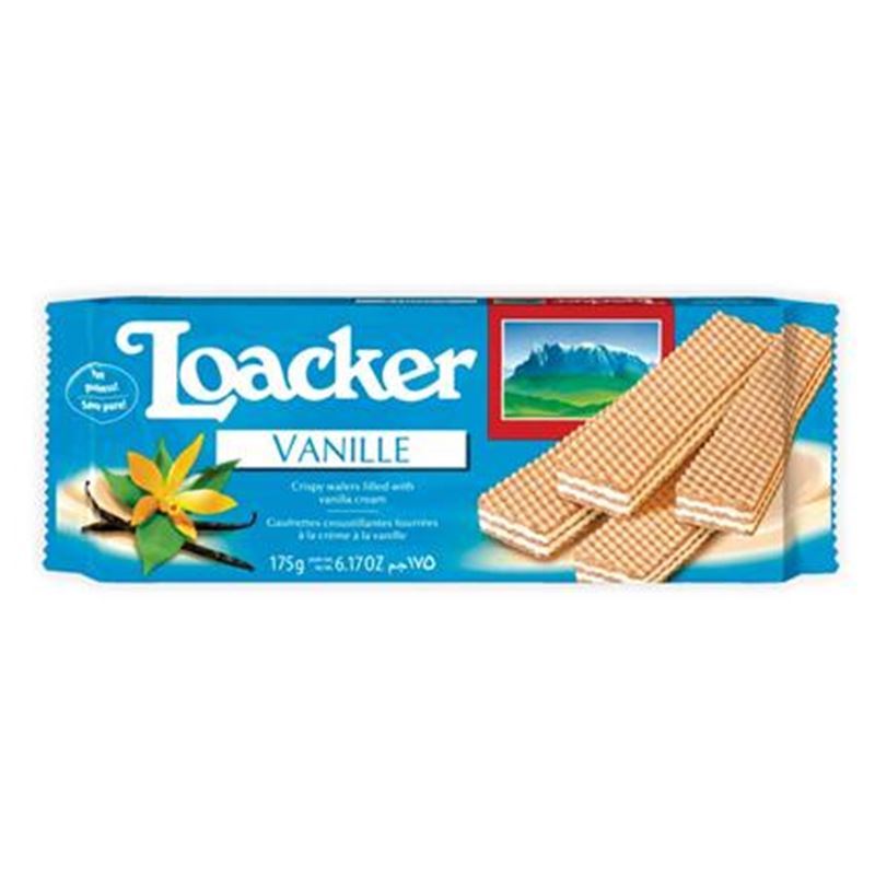 Loacker – Classic Vanilla Wafers 175g