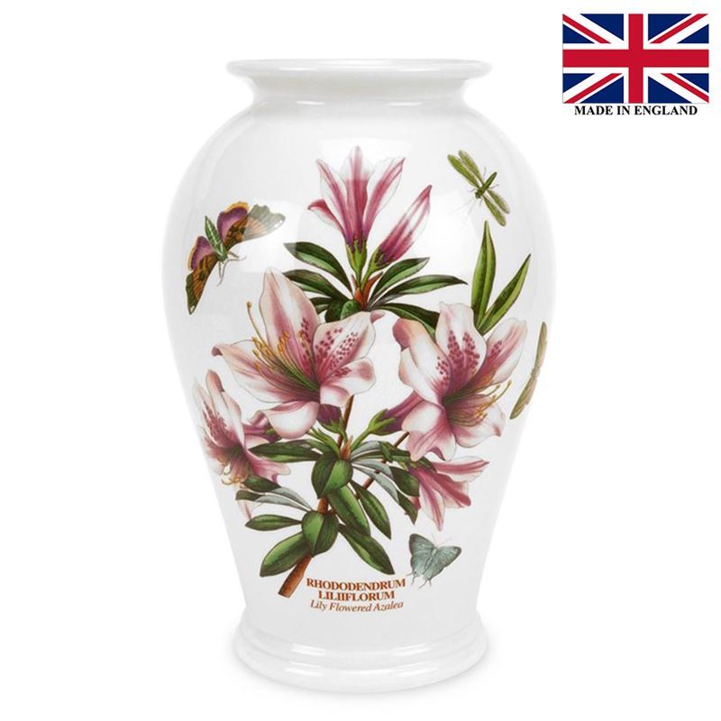 Portmeirion Botanic Garden – Canton Vase Azalea 20cm (Made in England)