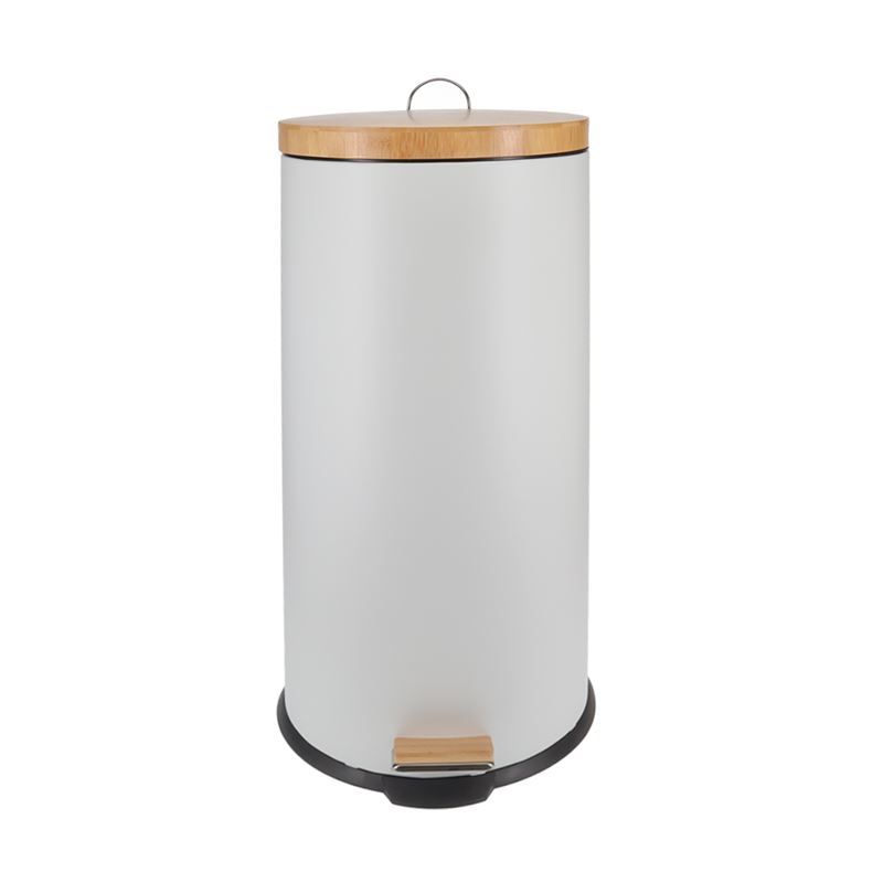White Magic – Eco Basics Rubbish Bin 30Ltr White