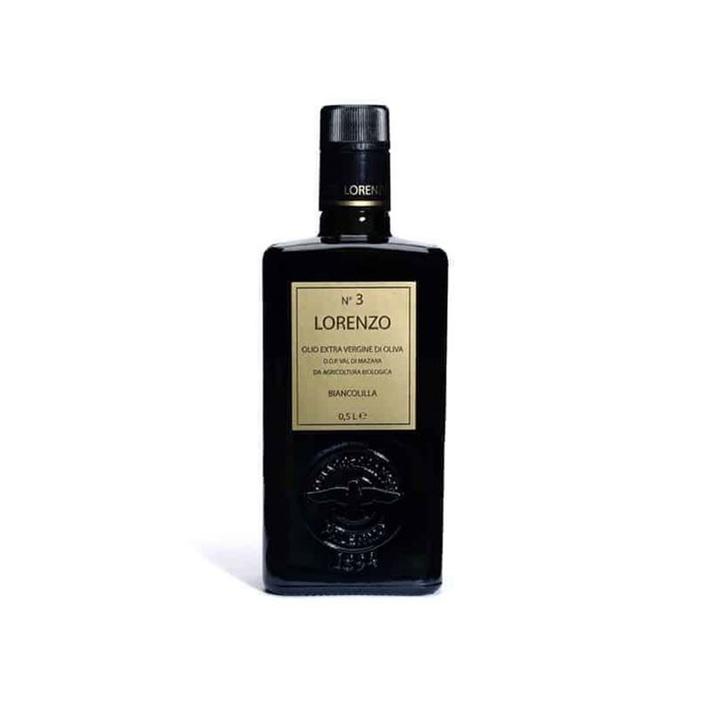 Barbera Reserve Premium Lorenzo – No.3 Biancolila Extra Virgin Olive Oil 500ml (Product of Italy)