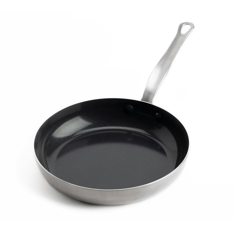 Mauviel 1830 – Tri-Ply Stainless Steel  & Non-Stick Frypan 24cm