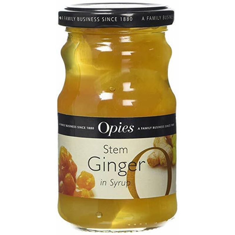 Opies – Stem Ginger in Syrup 280g (Made in the U.K)