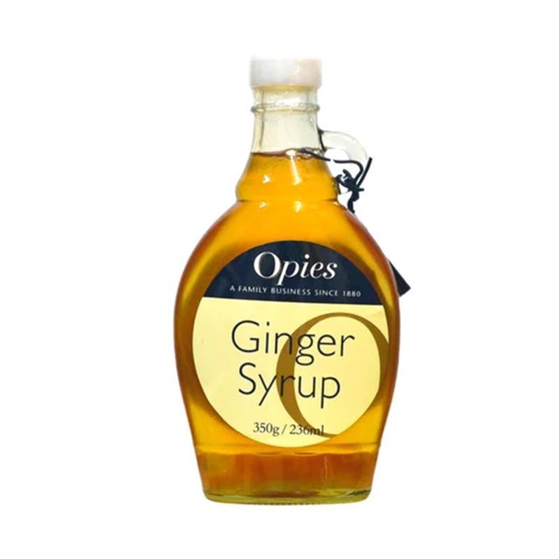 Opies – Ginger Syrup in Maple Bottle 236ml (Made in the U.K)