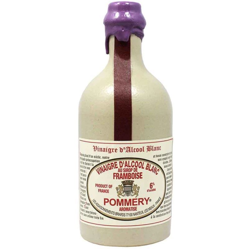 Pommery – Vinegar Raspberry 500ml Stoneware Bottle (Product of France)