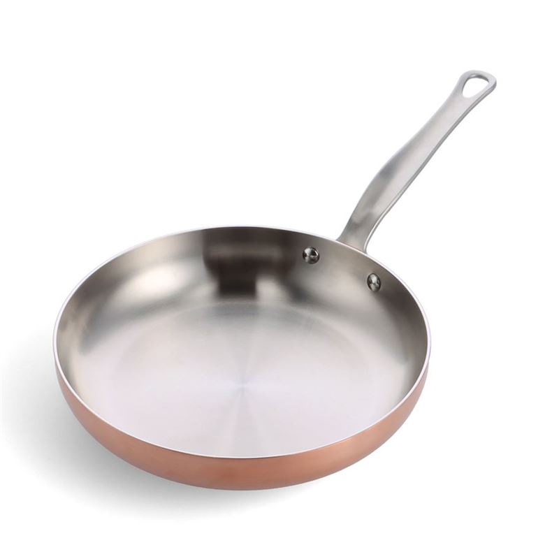 Mauviel 1830 – Copper & Stainless Steel Frypan 24cm