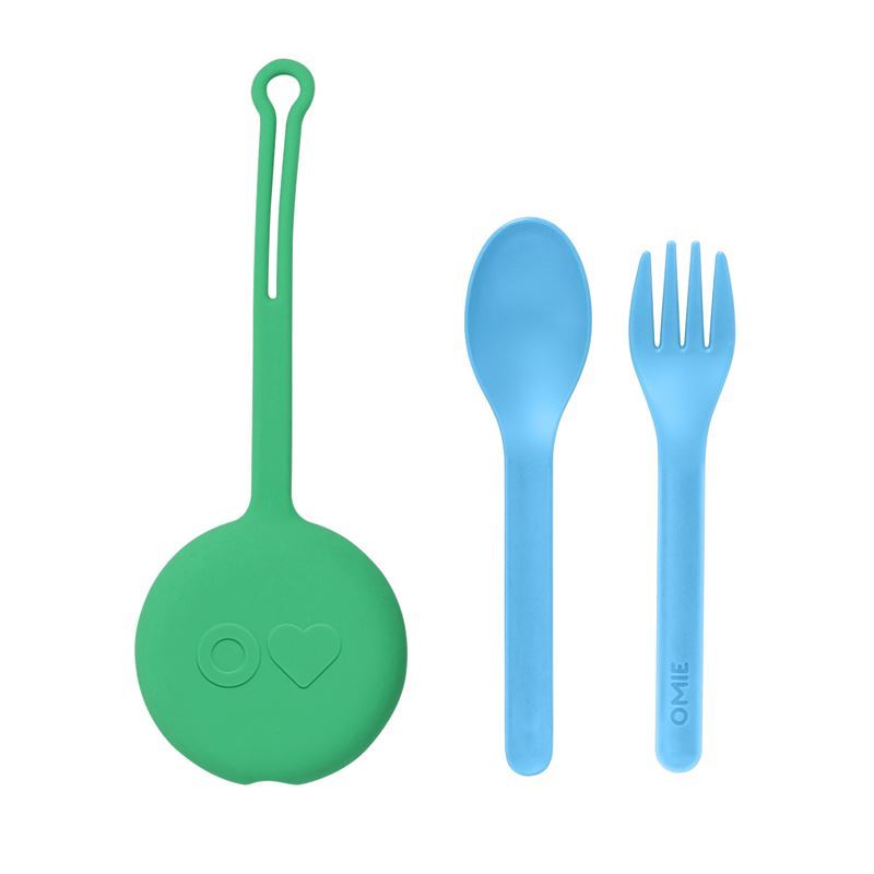 Omie – OmiePod 3pc Cutlery Set Mint Green
