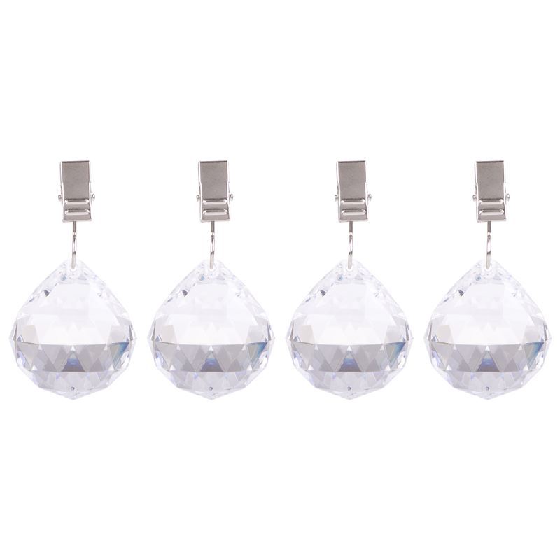 Pizzazz – Crystal Acrylic Tablecloth Weights set of 4
