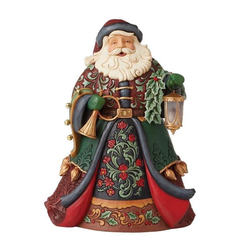 Disney Traditions – Heartwood Creek Santa with Lantern Collectors Edition 35cm