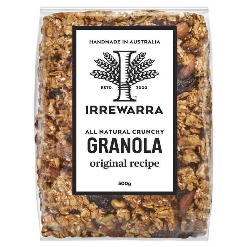 Irrewarra – Granola Original Recipe 500g (Made in Australia)