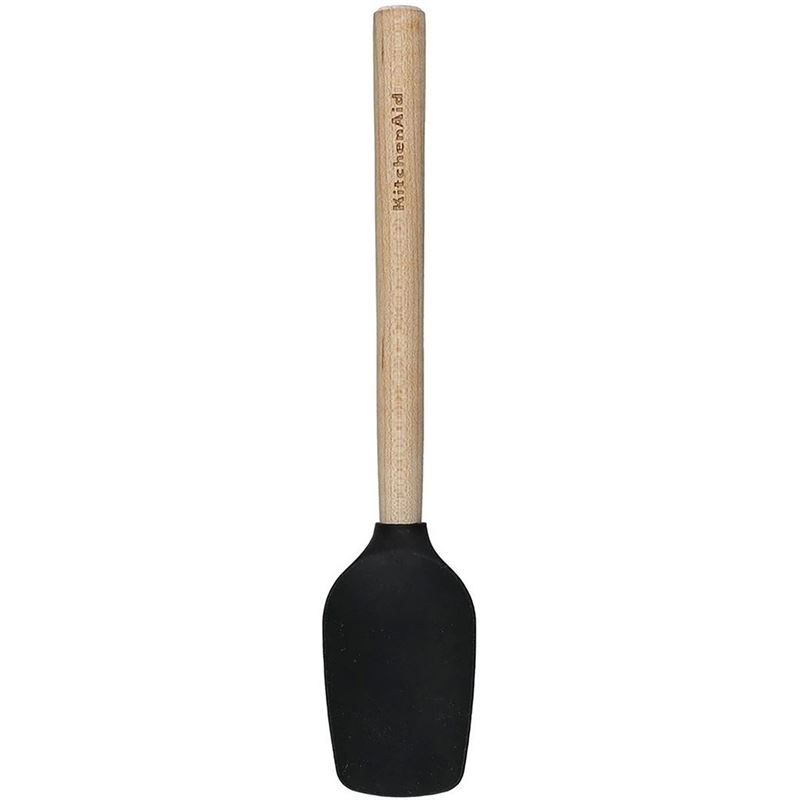 KitchenAid – Silicone & Maple Wood Mini Spoon Spatula 28cm
