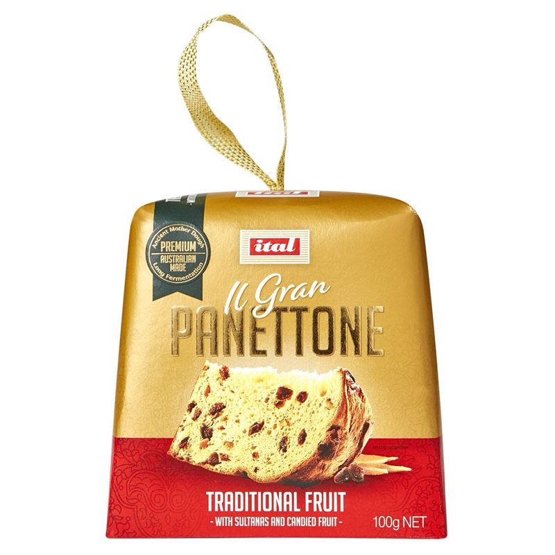 Ital – Mini Gold Panettone Traditional 100g (Made in Australia)