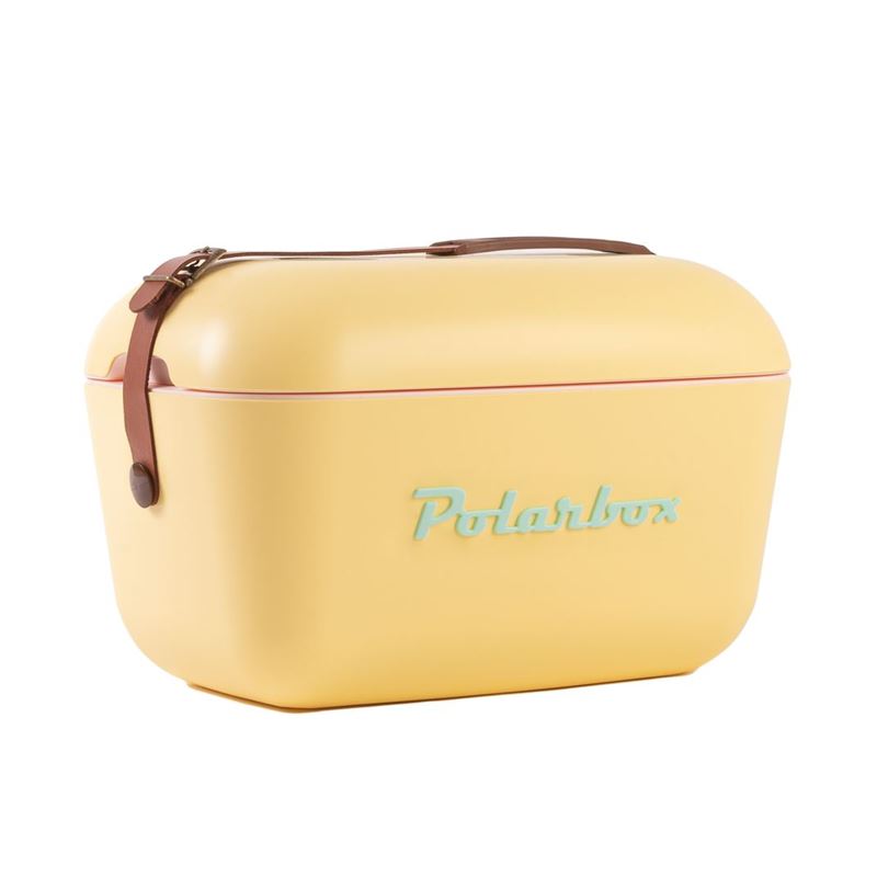 Polarbox – Classic 12Ltr Cooler Buttercup Yellow (Made in Spain)