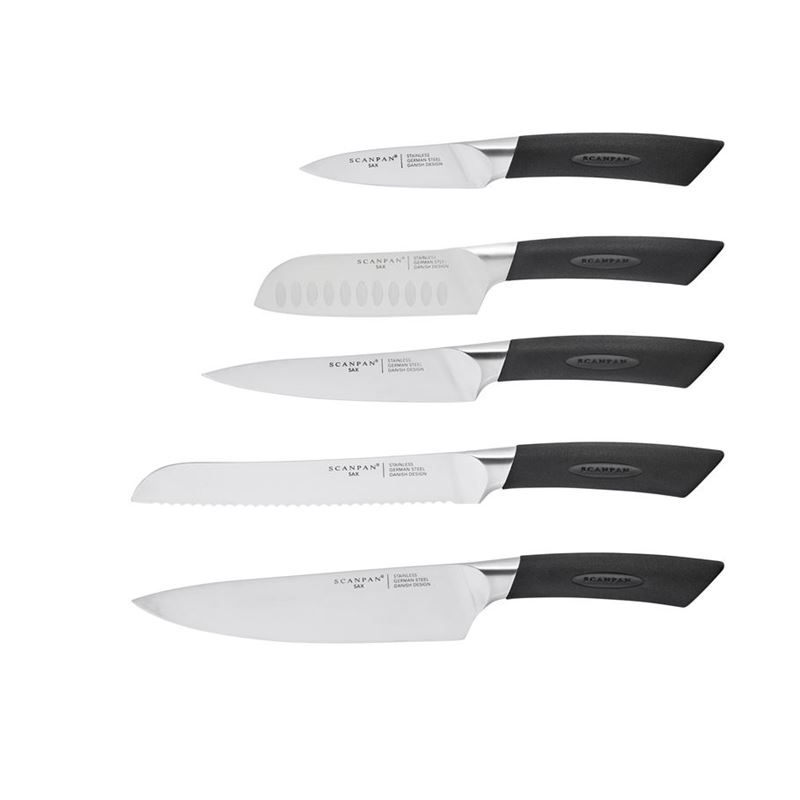 Scanpan Sax – 5pc Chef’s Knife Set