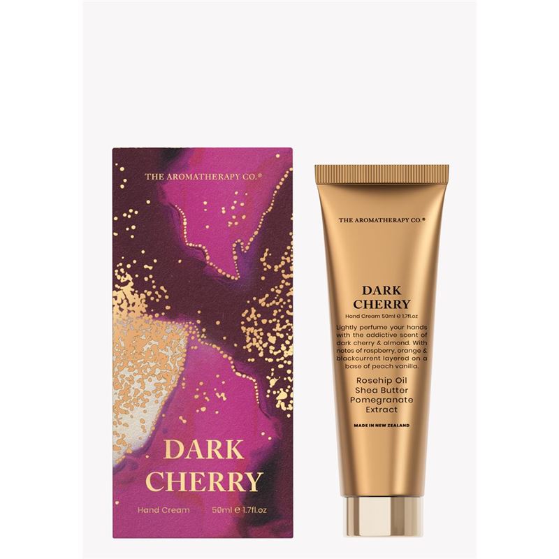 The Aromatherapy Co. – Festive Favours 50ml Hand Cream Dark Cherry