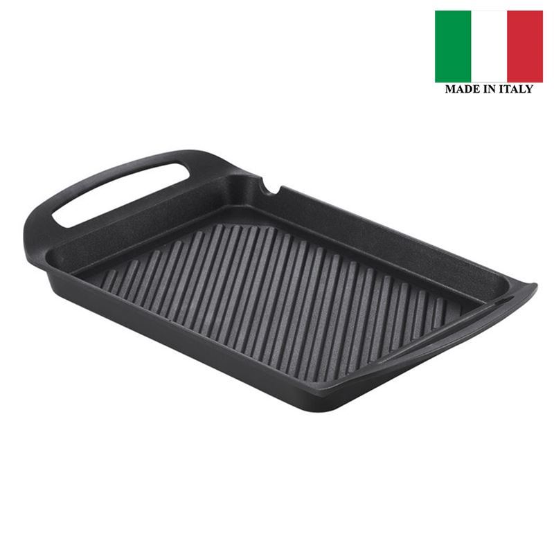 Essteele – Non-Stick Grill Plate 35x21cm (Made in Italy)