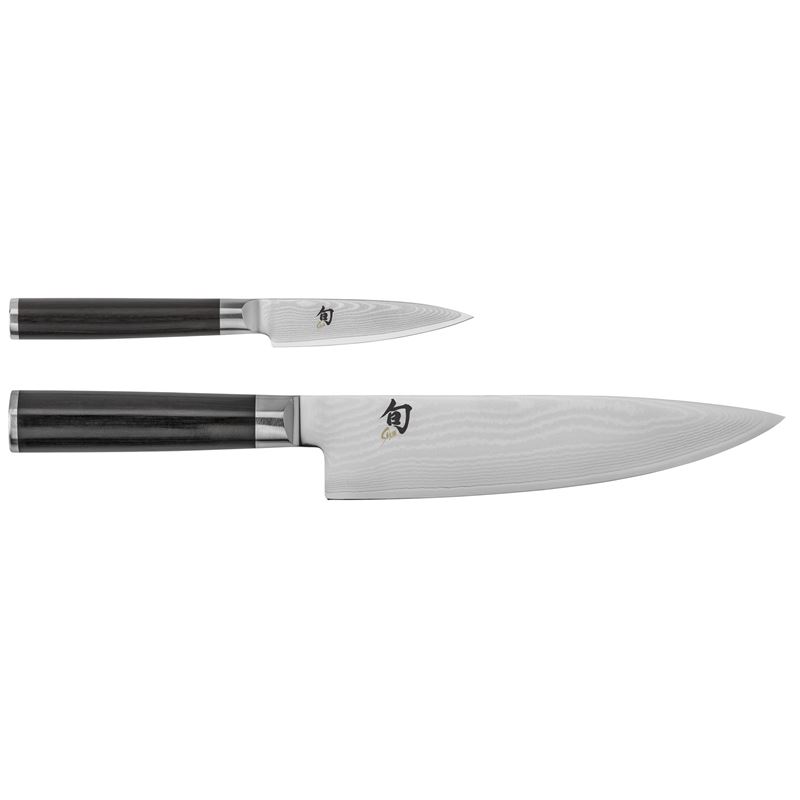 Shun – Classic 2pc Chef and Paring Knife Set (Made in Japan)