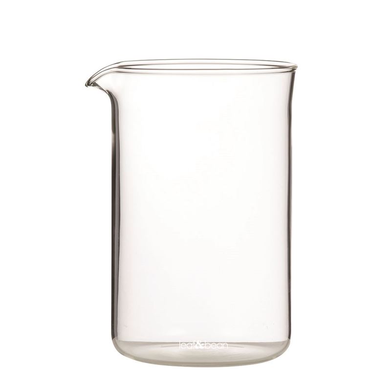 Davis & Waddell Leaf & Bean – 6 Cup 800ml Borosilicate Glass Replacement Beaker 10x15cm