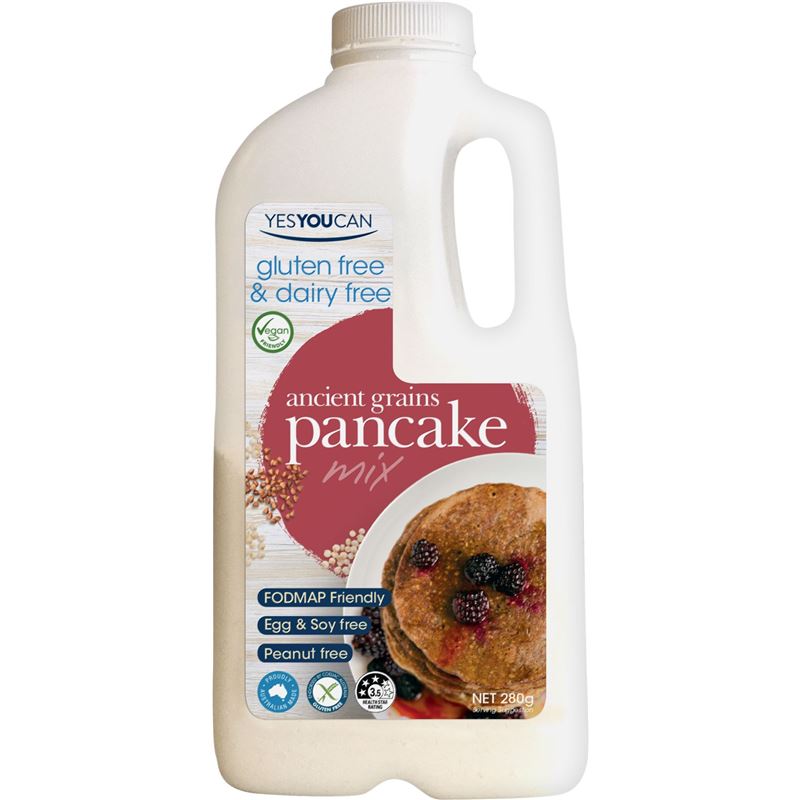 Yes you Can – Pancake Shake Ancient Grains Pancake 200g (Made in Australia)