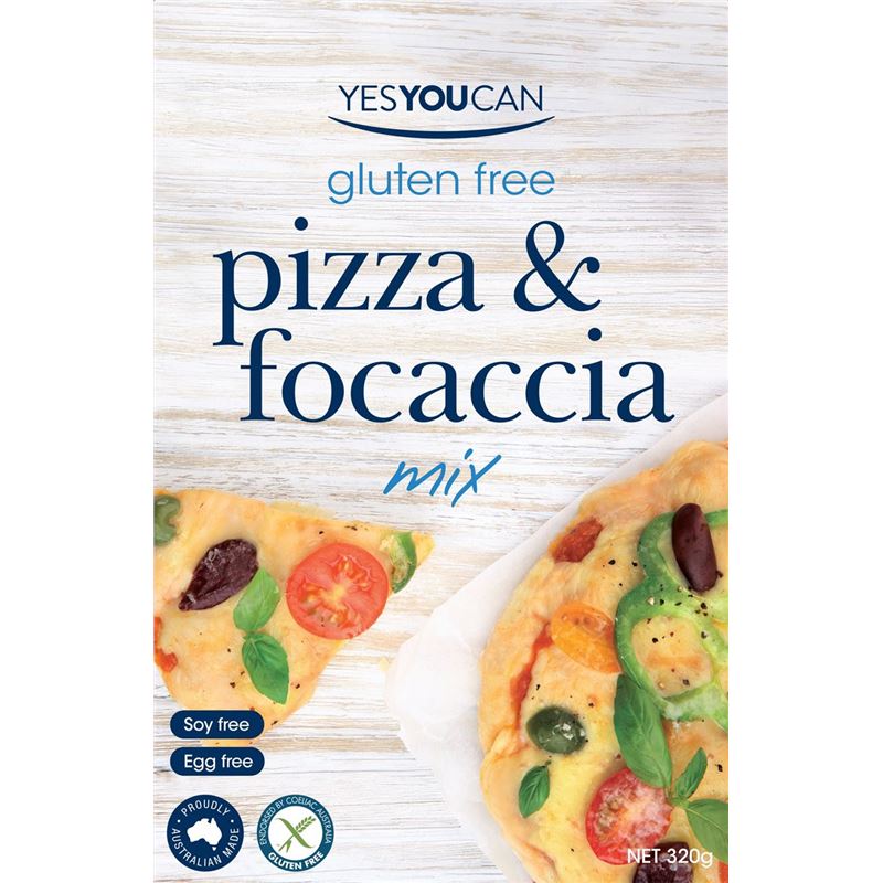 Yes you Can – Pizza & Focaccia Mix 320g (Made in Australia)