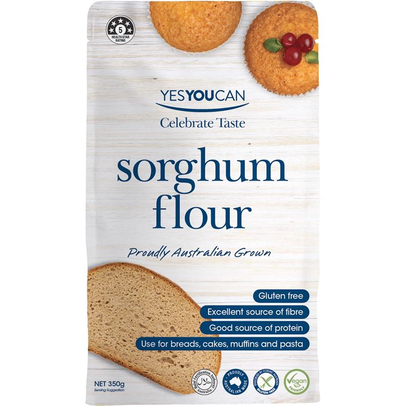 Yes you Can – Sorghum Flour 350g (Made in Australia)
