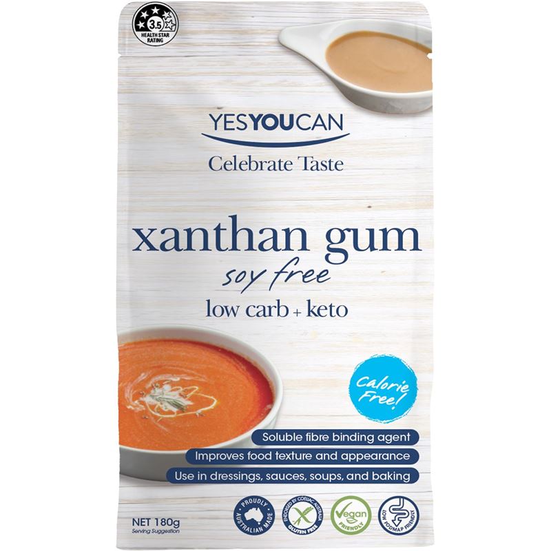 Yes you Can – Xanthan Gum – Soy Free 180g (Made in Australia)