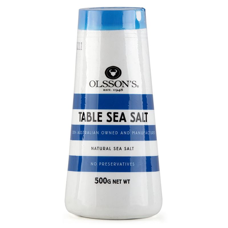 Olssons – Table Sea Salt 500g (Made in Australia)