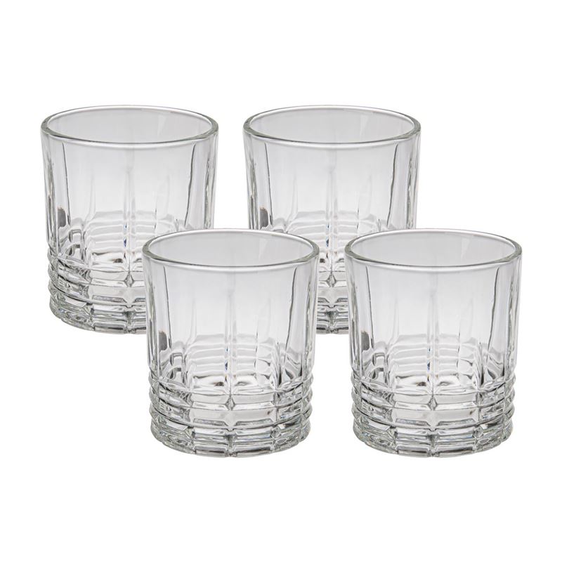 Circleware – Uptown Bar Excalibur 325ml Double Old Fashioned Tumbler Set of 4
