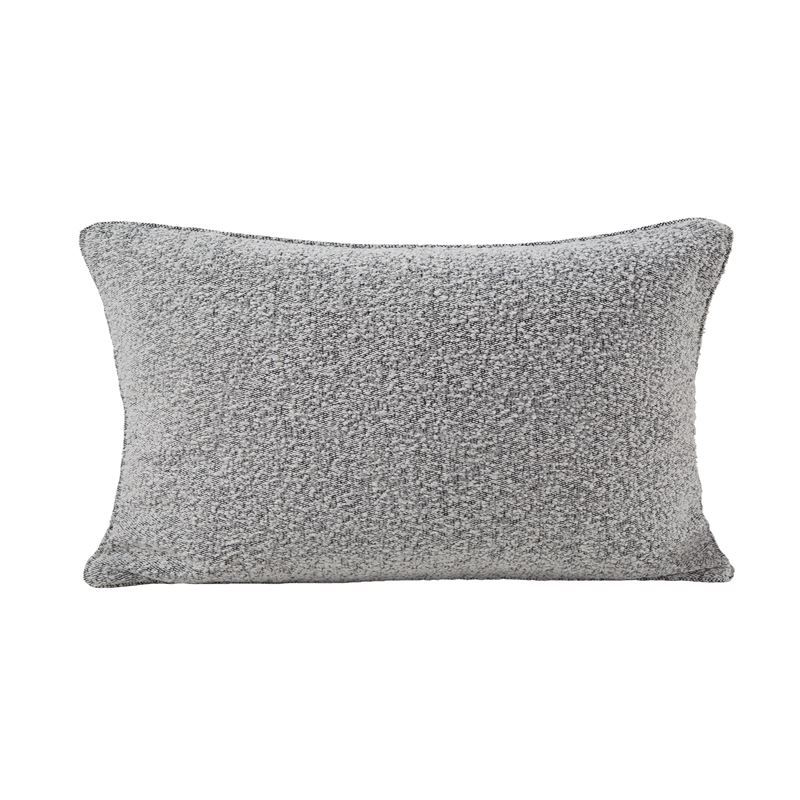 Grand Designs – Boucle Cushion 40x60x10cm Black